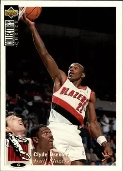 Upper D.E.C.K - NBA Basketball Collector\'s Choice 1994-1995 - Clyde Drexler