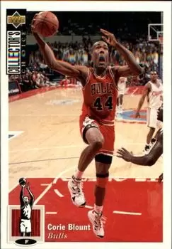 Upper D.E.C.K - NBA Basketball Collector\'s Choice 1994-1995 - Corie Blount