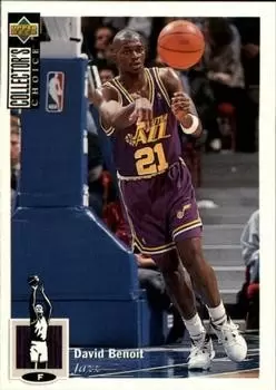 Upper D.E.C.K - NBA Basketball Collector\'s Choice 1994-1995 - David Benoit