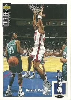 Upper D.E.C.K - NBA Basketball Collector\'s Choice 1994-1995 - Derrick Coleman