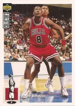 Upper D.E.C.K - NBA Basketball Collector\'s Choice 1994-1995 - Dickey Simpkins RC