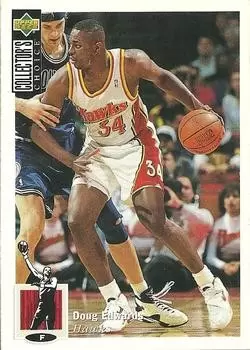 Upper D.E.C.K - NBA Basketball Collector\'s Choice 1994-1995 - Doug Edwards