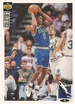 Upper D.E.C.K - NBA Basketball Collector\'s Choice 1994-1995 - Doug West