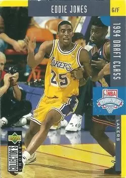 Upper D.E.C.K - NBA Basketball Collector\'s Choice 1994-1995 - Eddie Jones DC