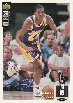 Upper D.E.C.K - NBA Basketball Collector\'s Choice 1994-1995 - Eddie Jones RC