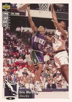 Upper D.E.C.K - NBA Basketball Collector\'s Choice 1994-1995 - Eric Murdock