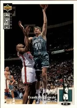 1994-95 Upper D.E.C.K - NBA Basketball Collector\'s Choice - US Version - Frank Brickowski