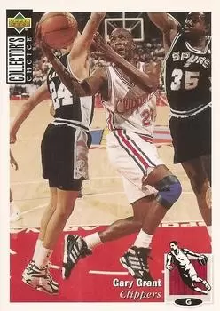 Upper D.E.C.K - NBA Basketball Collector\'s Choice 1994-1995 - Gary Grant