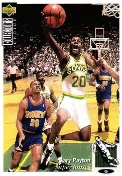 Upper D.E.C.K - NBA Basketball Collector\'s Choice 1994-1995 - Gary Payton