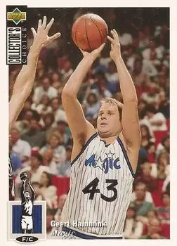 1994-95 Upper D.E.C.K - NBA Basketball Collector\'s Choice - US Version - Geert Hammink RC