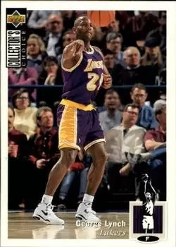 1994-95 Upper D.E.C.K - NBA Basketball Collector\'s Choice - Version French - George Lynch