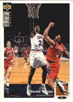 Upper D.E.C.K - NBA Basketball Collector\'s Choice 1994-1995 - Gerald Wilkins
