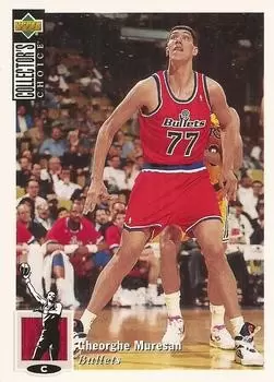 Upper D.E.C.K - NBA Basketball Collector\'s Choice 1994-1995 - Gheorghe Muresan