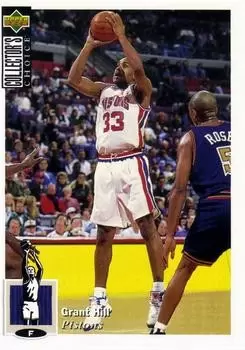 1994-95 Upper D.E.C.K - NBA Basketball Collector\'s Choice - US Version - Grant Hill