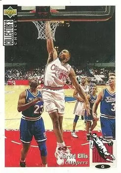 Upper D.E.C.K - NBA Basketball Collector\'s Choice 1994-1995 - Harold Ellis