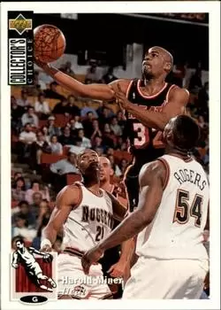 Upper D.E.C.K - NBA Basketball Collector\'s Choice 1994-1995 - Harold Miner