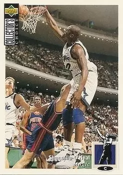 Upper D.E.C.K - NBA Basketball Collector\'s Choice 1994-1995 - Shaquille O\'Neal