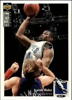 Upper D.E.C.K - NBA Basketball Collector\'s Choice 1994-1995 - Isaiah Rider