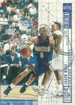 Upper D.E.C.K - NBA Basketball Collector\'s Choice 1994-1995 - Jalen Rose BP