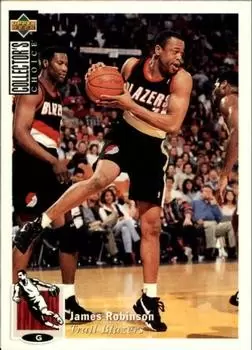 Upper D.E.C.K - NBA Basketball Collector\'s Choice 1994-1995 - James Robinson