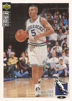 Upper D.E.C.K - NBA Basketball Collector\'s Choice 1994-1995 - Jason Kidd RC