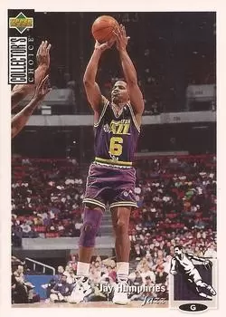 Upper D.E.C.K - NBA Basketball Collector\'s Choice 1994-1995 - Jay Humphries