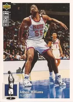 Upper D.E.C.K - NBA Basketball Collector\'s Choice 1994-1995 - Jayson Williams