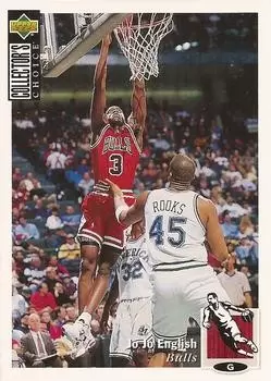Upper D.E.C.K - NBA Basketball Collector\'s Choice 1994-1995 - Jo Jo English