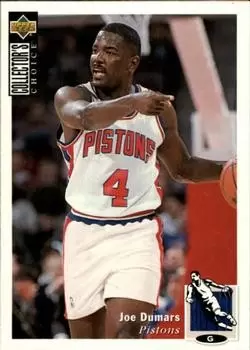 Upper D.E.C.K - NBA Basketball Collector\'s Choice 1994-1995 - Joe Dumars