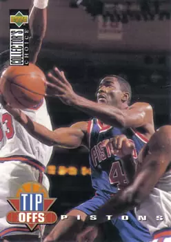 Upper D.E.C.K - NBA Basketball Collector\'s Choice 1994-1995 - Joe Dumars TO