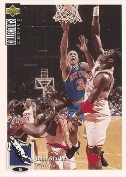 1994-95 Upper D.E.C.K - NBA Basketball Collector\'s Choice - US Version - John Starks