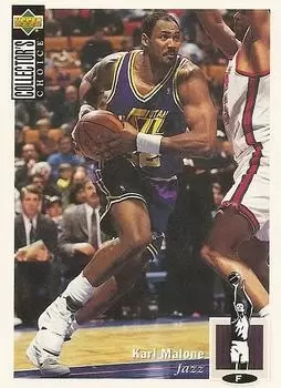 Upper D.E.C.K - NBA Basketball Collector\'s Choice 1994-1995 - Karl Malone