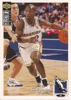 Upper D.E.C.K - NBA Basketball Collector\'s Choice 1994-1995 - Keith Jennings