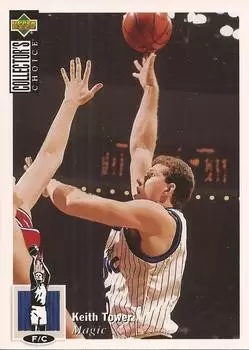 Upper D.E.C.K - NBA Basketball Collector\'s Choice 1994-1995 - Keith Tower