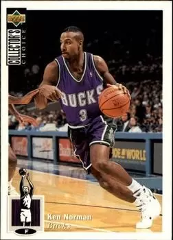 Upper D.E.C.K - NBA Basketball Collector\'s Choice 1994-1995 - Ken Norman