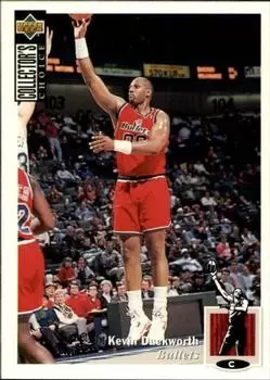 Upper D.E.C.K - NBA Basketball Collector\'s Choice 1994-1995 - Kevin Duckworth