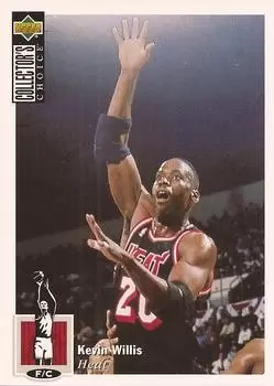 1994-95 Upper D.E.C.K - NBA Basketball Collector\'s Choice - Version French - Kevin Willis