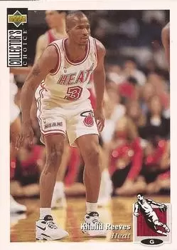 Upper D.E.C.K - NBA Basketball Collector\'s Choice 1994-1995 - Khalid Reeves RC