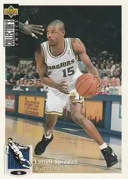 Upper D.E.C.K - NBA Basketball Collector\'s Choice 1994-1995 - Latrell Sprewell