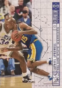 Upper D.E.C.K - NBA Basketball Collector\'s Choice 1994-1995 - Latrell Sprewell BP