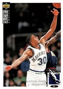 Upper D.E.C.K - NBA Basketball Collector\'s Choice 1994-1995 - Lucious Harris