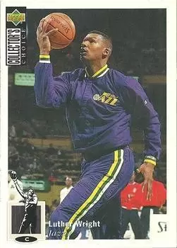 Upper D.E.C.K - NBA Basketball Collector\'s Choice 1994-1995 - Luther Wright