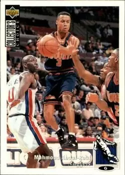 Upper D.E.C.K - NBA Basketball Collector\'s Choice 1994-1995 - Mahmoud Abdul-Rauf