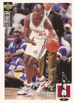 Upper D.E.C.K - NBA Basketball Collector\'s Choice 1994-1995 - Malik Sealy