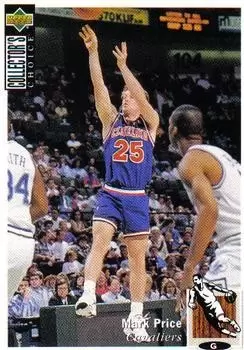 Upper D.E.C.K - NBA Basketball Collector\'s Choice 1994-1995 - Mark Price