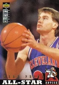 Upper D.E.C.K - NBA Basketball Collector\'s Choice 1994-1995 - Mark Price ASA