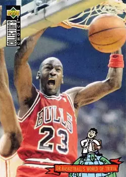 Upper D.E.C.K - NBA Basketball Collector\'s Choice 1994-1995 - Michael Jordan TRIV