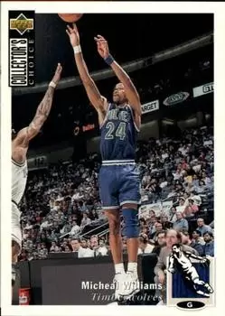 Upper D.E.C.K - NBA Basketball Collector\'s Choice 1994-1995 - Micheal Williams