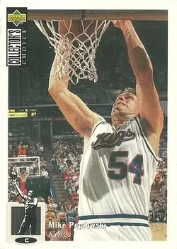 Upper D.E.C.K - NBA Basketball Collector\'s Choice 1994-1995 - Mike Peplowski