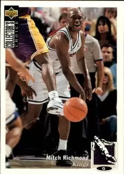 Upper D.E.C.K - NBA Basketball Collector\'s Choice 1994-1995 - Mitch Richmond